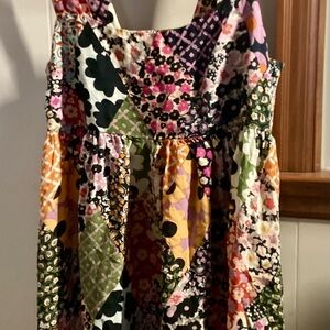 NATURAL LIFE Multicolor Floral Patchwork Tunic